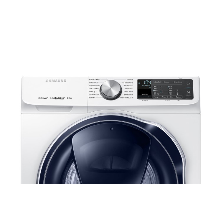 Samsung WW80M645OPM QuickDrive 8kg 1400rpm Freestanding Washing Machine With AddWash - White