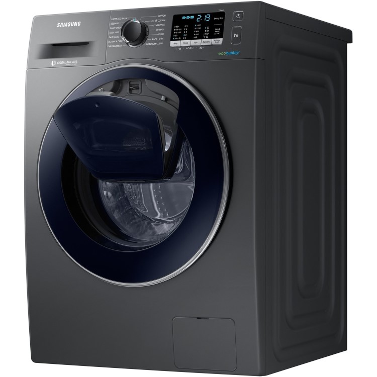 Samsung WW90K5410UX AddWash EcoBubble 9kg 1400rpm Freestanding Washing Machine - Graphite