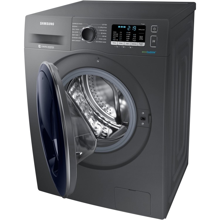 Samsung WW90K5410UX AddWash EcoBubble 9kg 1400rpm Freestanding Washing Machine - Graphite