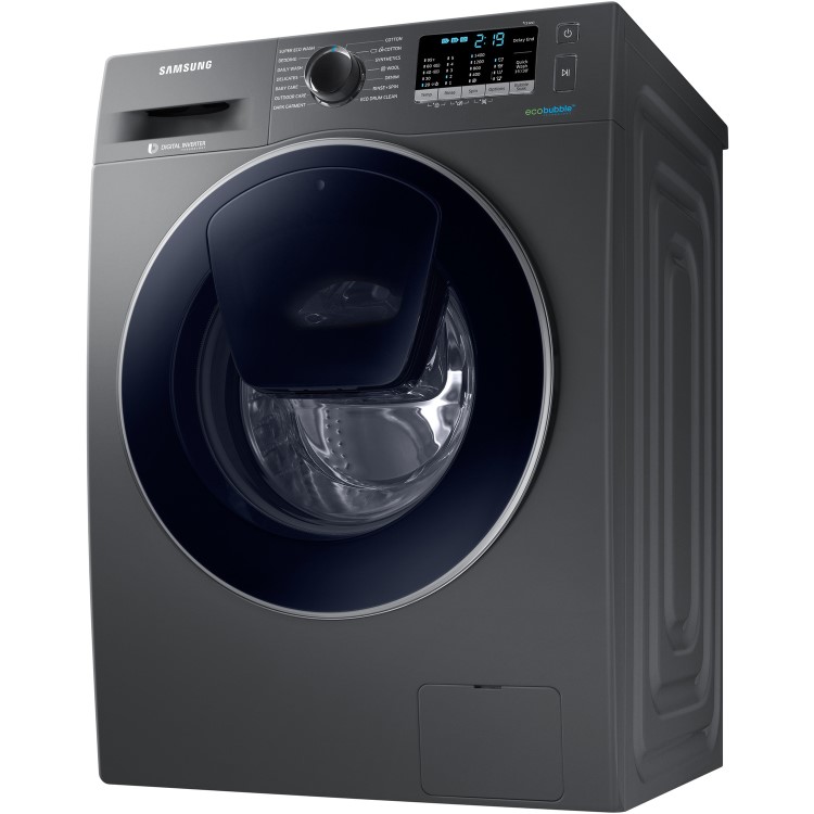 Samsung WW90K5410UX AddWash EcoBubble 9kg 1400rpm Freestanding Washing Machine - Graphite