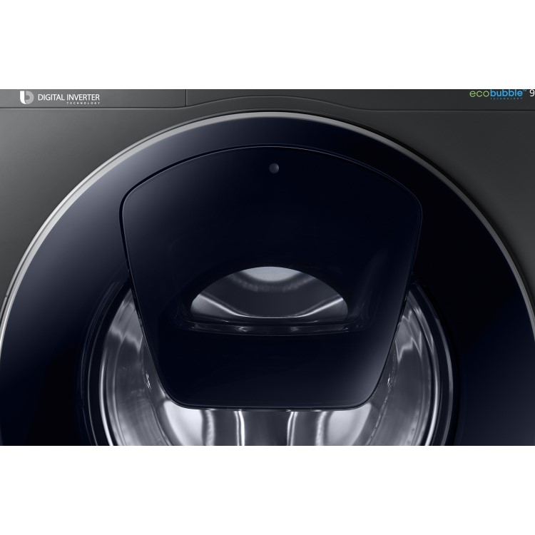 GRADE A2 - Samsung WW90K5413UX AddWash 9kg 1400rpm Ecobubble Freestanding Washing Machine Graphite