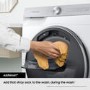 Samsung Series 5+ ecobubble™ 9kg 1400rpm Washing Machine - White