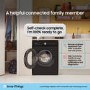 Samsung Series 5+ ecobubble™ 9kg 1400rpm Washing Machine - White