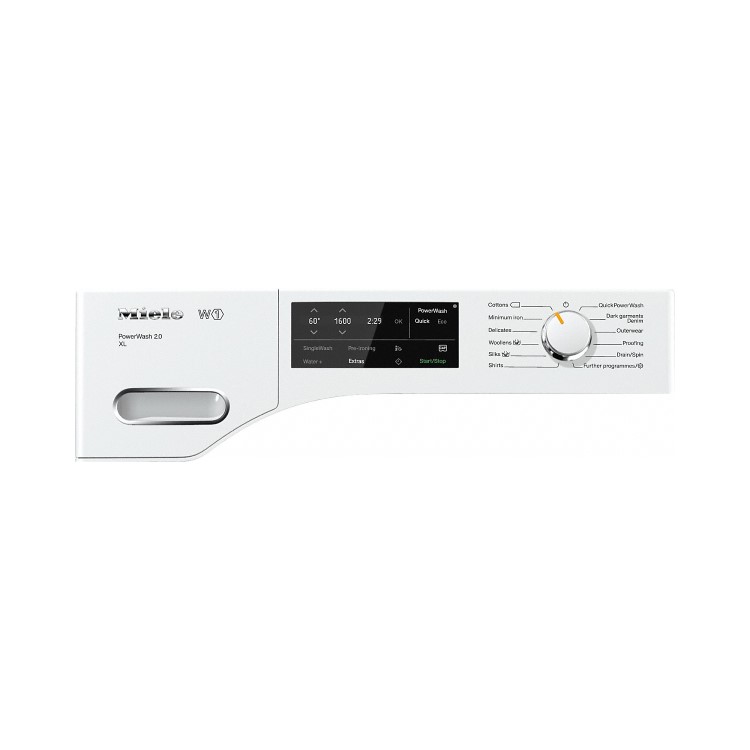 Miele WWI320PowerWashXL WWI320 PowerWashXL Ultra Efficient 9kg 1600rpm Freestanding Washing Machine - Wh