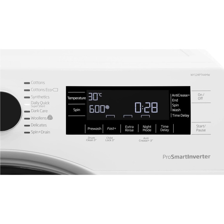 Beko WY124PT44MW 12kg 1400rpm Freestanding Washing Machine - White