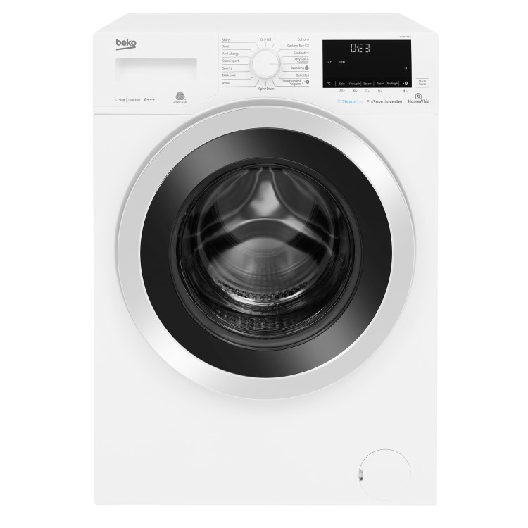Beko WY96044W 9kg 1600rpm Freestanding Washing Machine - White
