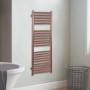 Rose Gold Heated Towel Rail Radiator 1200 x 500mm - Joanna
