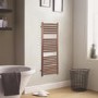 Rose Gold Heated Towel Rail Radiator 1200 x 500mm - Joanna