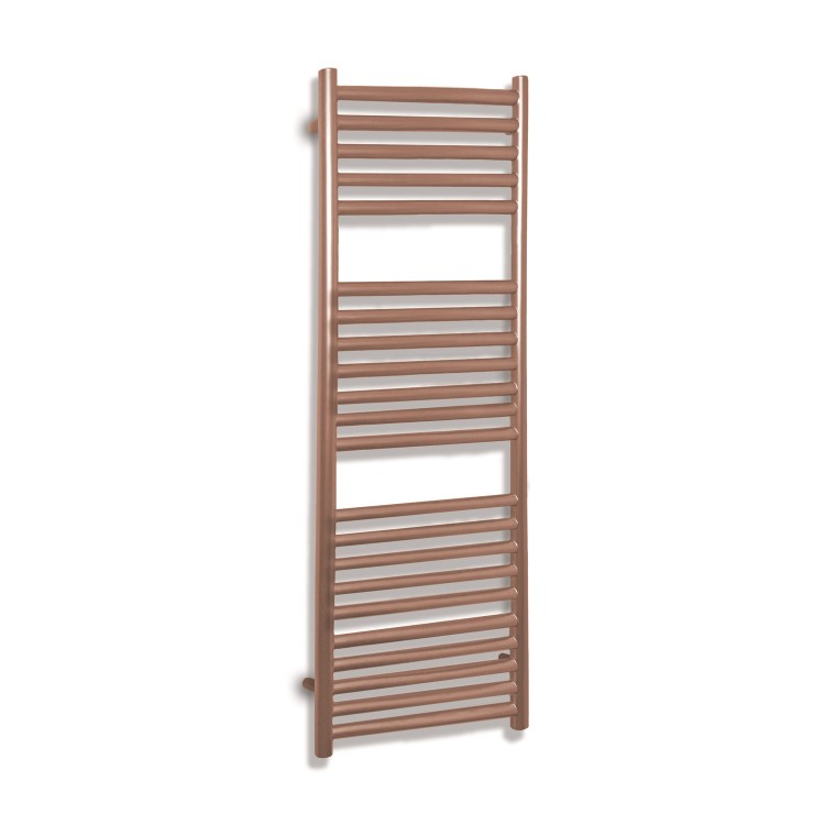 Rose Gold Heated Towel Rail Radiator 1200 x 500mm - Joanna