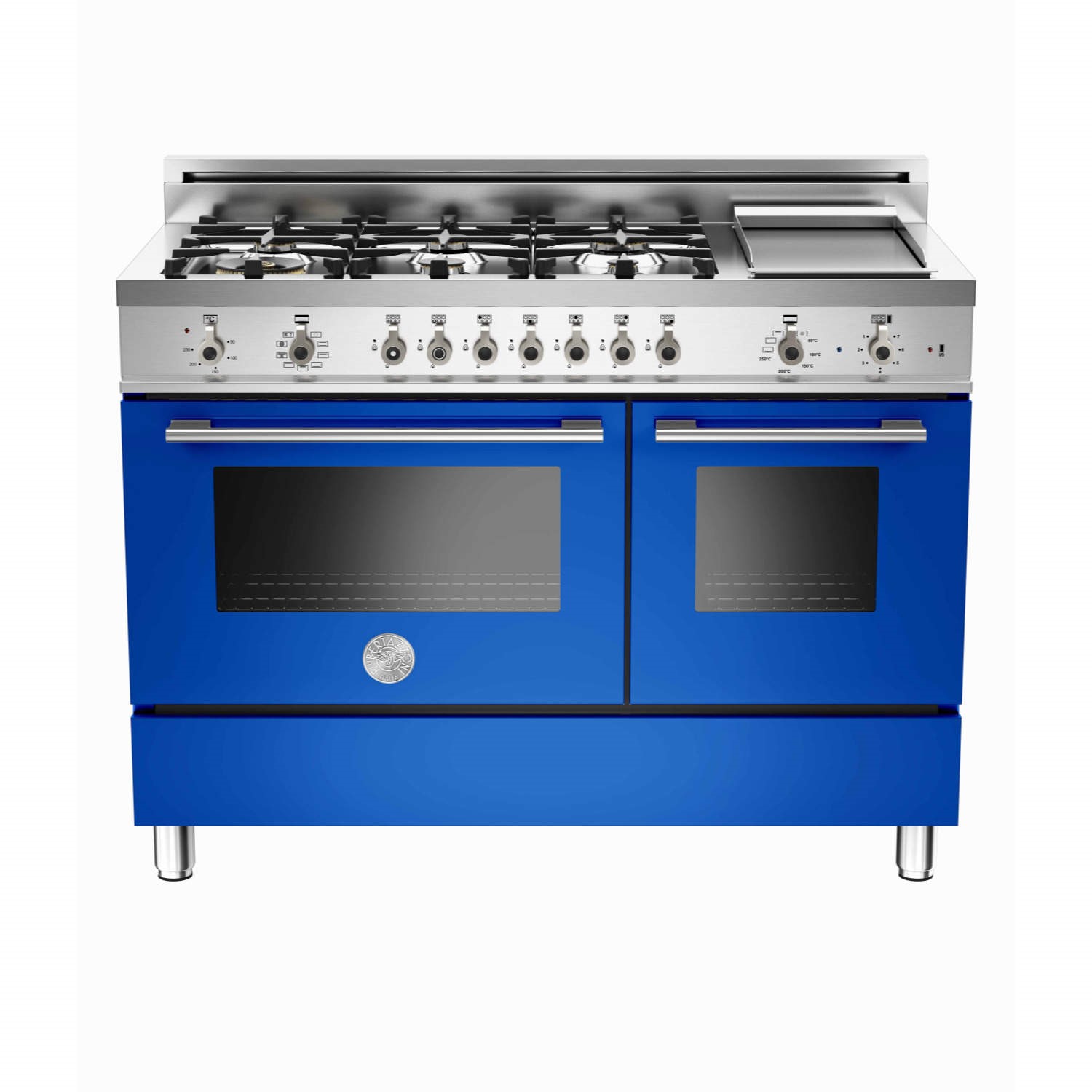 Bertazzoni X1226GMFEBL Professional Series 122cm Dual Fuel Range Cooker