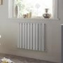 Chrome Vertical Flat Panel Radiator 600 x 790mm