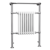 Taylor &amp; Moore Traditional Chrome Heated Towel Rail - 965 x 675mm