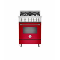 Bertazzoni X604MFERO Professional Series 60cm Dual Fuel Cooker - Red