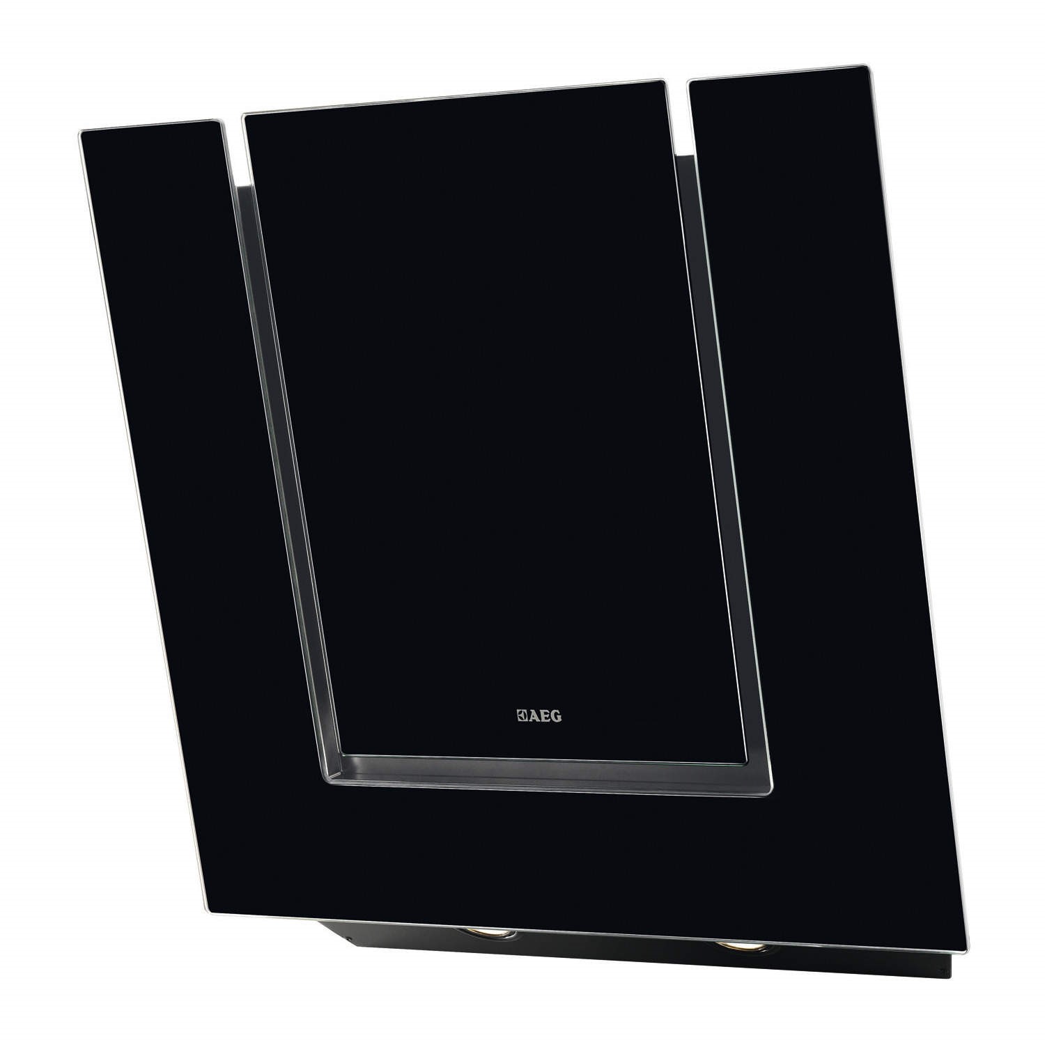 AEG X65163WV10 60cm Angled Cooker Hood Black Appliances Direct