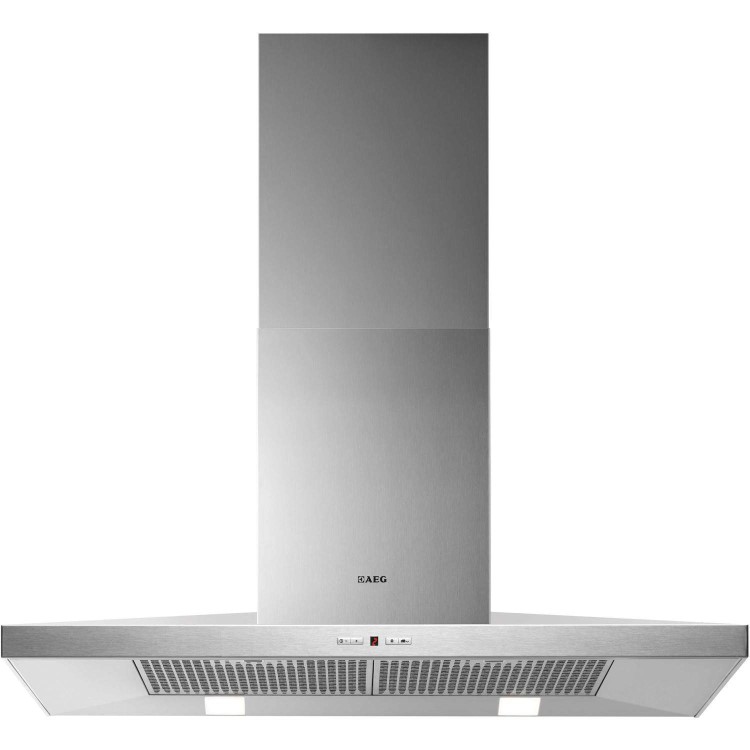 AEG X69264MK1 Low-profile Shelf-style 90cm Chimney Cooker Hood Stainless Steel