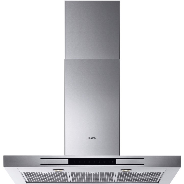 AEG X69454MD10 Curved 90cm Chimney Cooker Hood Stainless Steel