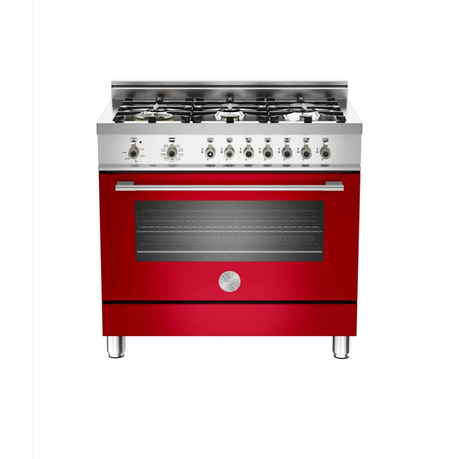 Bertazzoni X906MFERO Professional Series 90cm Dual Fuel Range Cooker