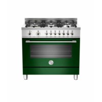 Bertazzoni X906MFEVE Professional Series 90cm Dual Fuel Range Cooker - Green