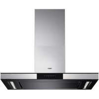 AEG X91484MI10 100cm Island Cooker Hood With Perimeter Aspiration - Stainless Steel