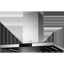 AEG X91484MI10 100cm Island Cooker Hood With Perimeter Aspiration - Stainless Steel
