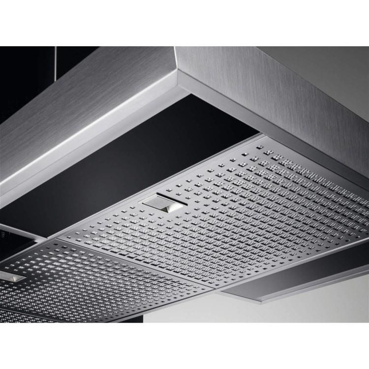 AEG X99464MI2 Touch Control Box Design 90cm Island Cooker Hood Stainless Steel