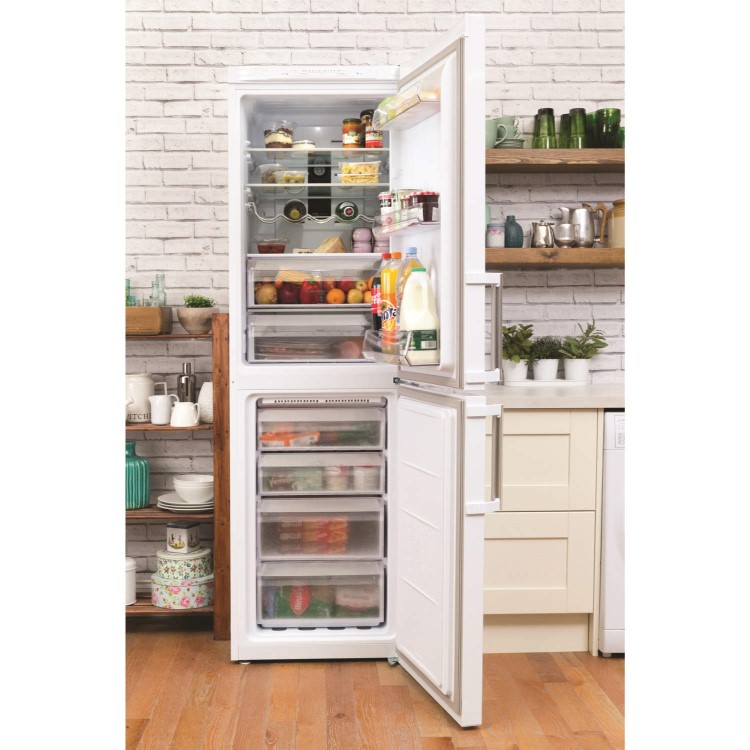 Hotpoint XAL95T1UWOJH Ultima 201x60cm 359 Litre Freestanding Fridge Freezer Polar White