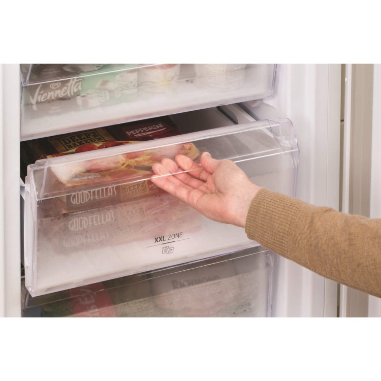 Hotpoint XAL95T1UWOJH Ultima 201x60cm 359 Litre Freestanding Fridge Freezer Polar White