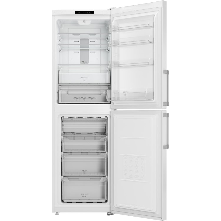 GRADE A2 - Hotpoint XECO85T2IWH 50/50 Eco 189x60cm 327L Frost Free Freestanding Fridge Freezer Polar White