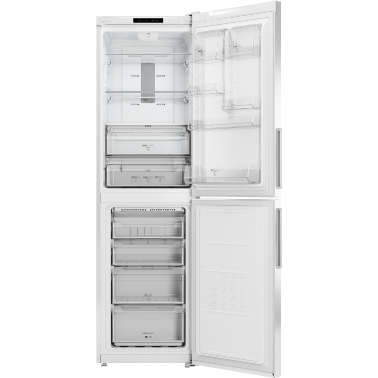 GRADE A2 - Hotpoint XEX95T1IWZ Frost Free Freestanding Fridge Freezer Polar White