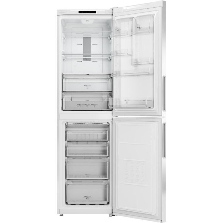 GRADE A2 - Hotpoint XEX95T1IWZ Frost Free Freestanding Fridge Freezer Polar White