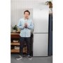GRADE A2 - Hotpoint XEX95T1IWZ Frost Free Freestanding Fridge Freezer Polar White