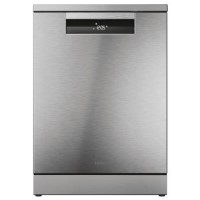 Haier Series 3 Freestanding Dishwasher - Smart Wi-Fi, C-Rated, Stainless Steel