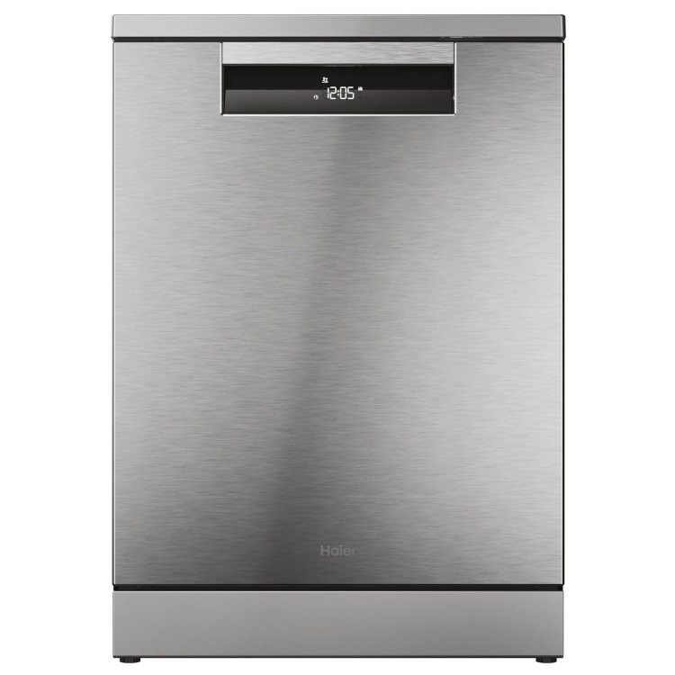 Haier Series 3 Freestanding Dishwasher - Smart Wi-Fi, C-Rated, Stainless Steel