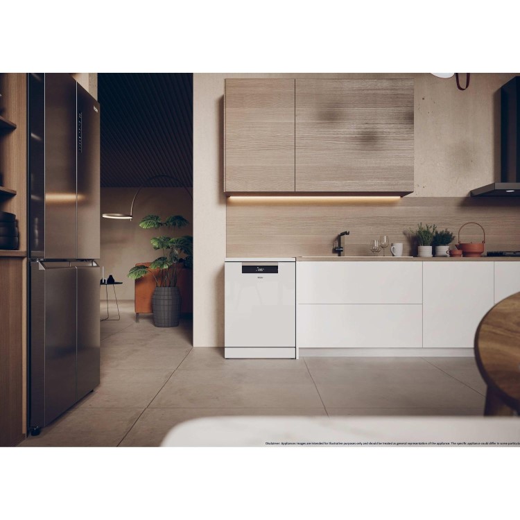 Haier I-Pro Shine Series 3 Freestanding Dishwasher - C Rated White