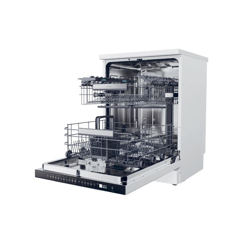 Haier I-Pro Shine Series 3 Freestanding Dishwasher - C Rated White