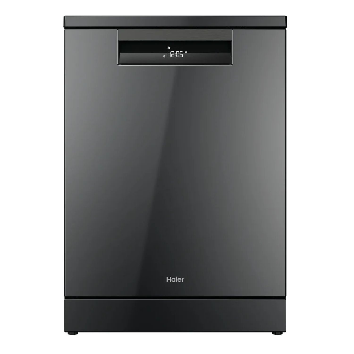 Haier Graphite I-Pro Shine Series 5 Freestanding Dishwasher - Smart Wi-Fi B-Rated Size 59.8