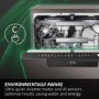 Haier Integrated Dishwasher - Smart Wi-Fi, C-Rated, Black control panel