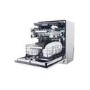 Haier Integrated Dishwasher - Smart Wi-Fi, C-Rated, Black control panel