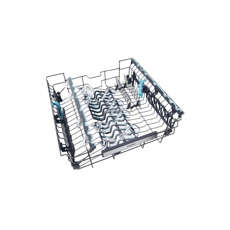 Haier Integrated Dishwasher - Smart Wi-Fi, C-Rated, Black control panel