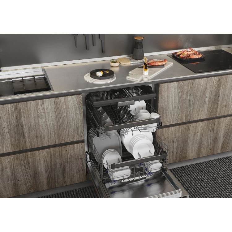 Refurbished Haier XIB6B2S3FS-80 16 Place Fully Integrated Dishwasher