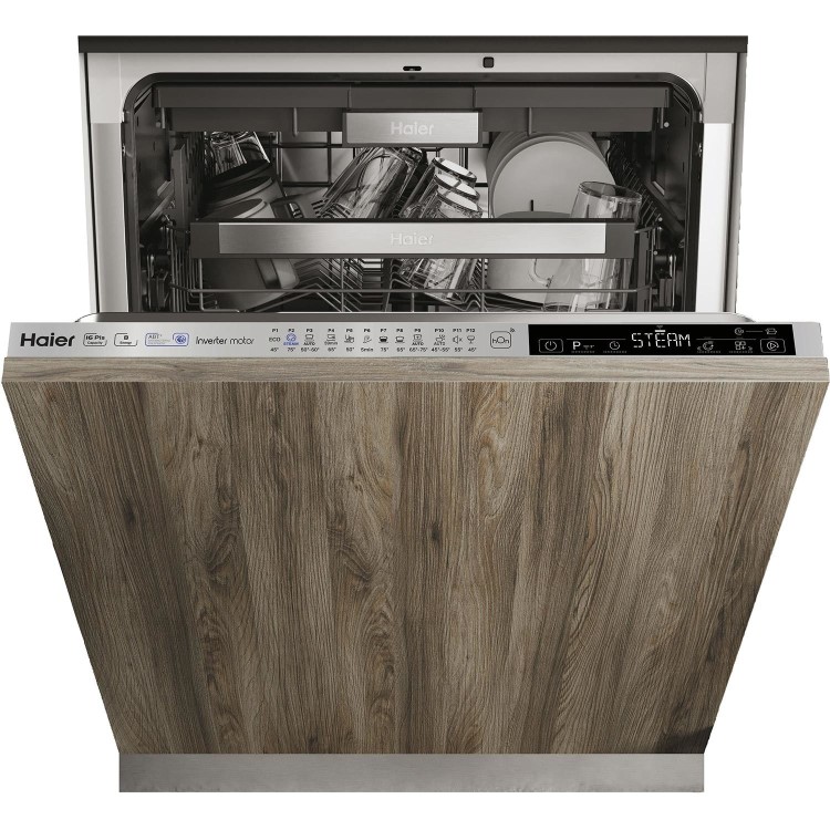 Refurbished Haier XIB6B2S3FS-80 16 Place Fully Integrated Dishwasher