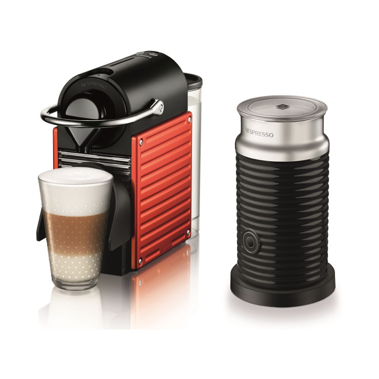 Krups XN301540 Nespresso Pixie Bundle Red