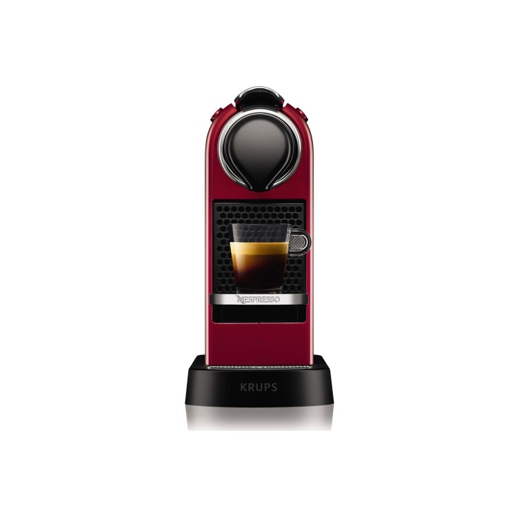 Krups XN741540 Nespresso CitiZ Pod Coffee Machine - Red