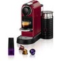 Krups XN760540 Nespresso CitiZ Coffee Machine and Milk Red