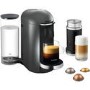 Krups XN902T40 Vertuo Plus and Aeroccino Nespresso Coffee Machine - Titanium