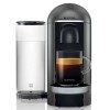 Krups XN902T40 Vertuo Plus and Aeroccino Nespresso Coffee Machine - Titanium