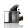 Krups XN902T40 Vertuo Plus and Aeroccino Nespresso Coffee Machine - Titanium