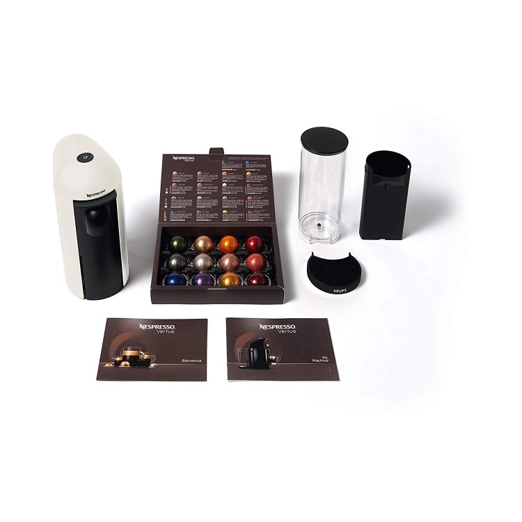 Krups XN903140 Nespresso Vertuo Plus Pod Coffee Machine - White