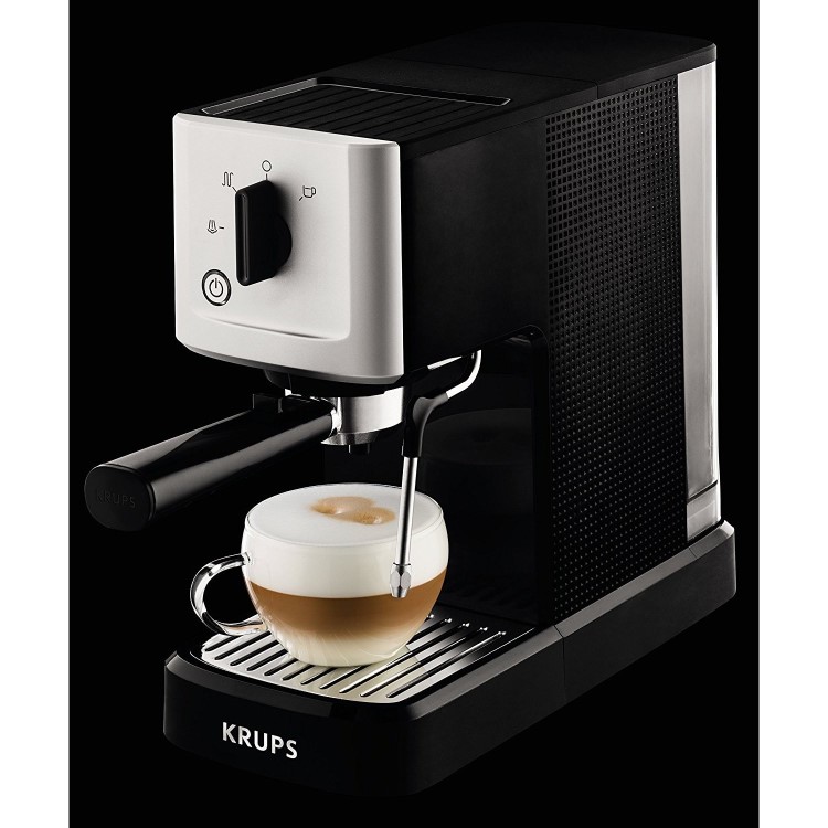 Krups XP344040 Calvi Manual Espresso Machine - Black