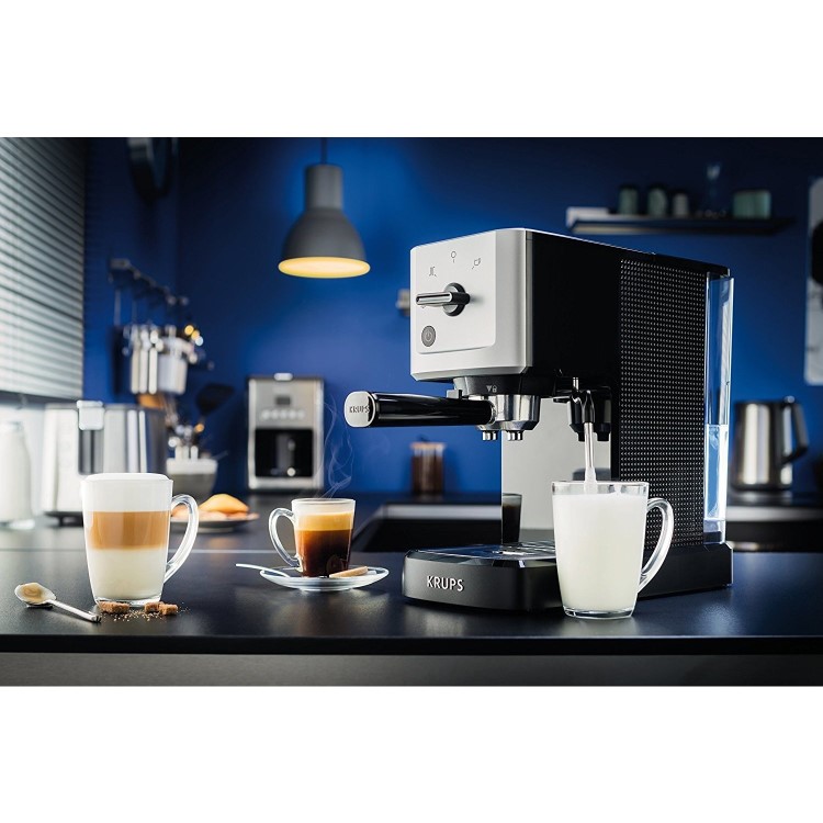 Krups XP344040 Calvi Manual Espresso Machine - Black